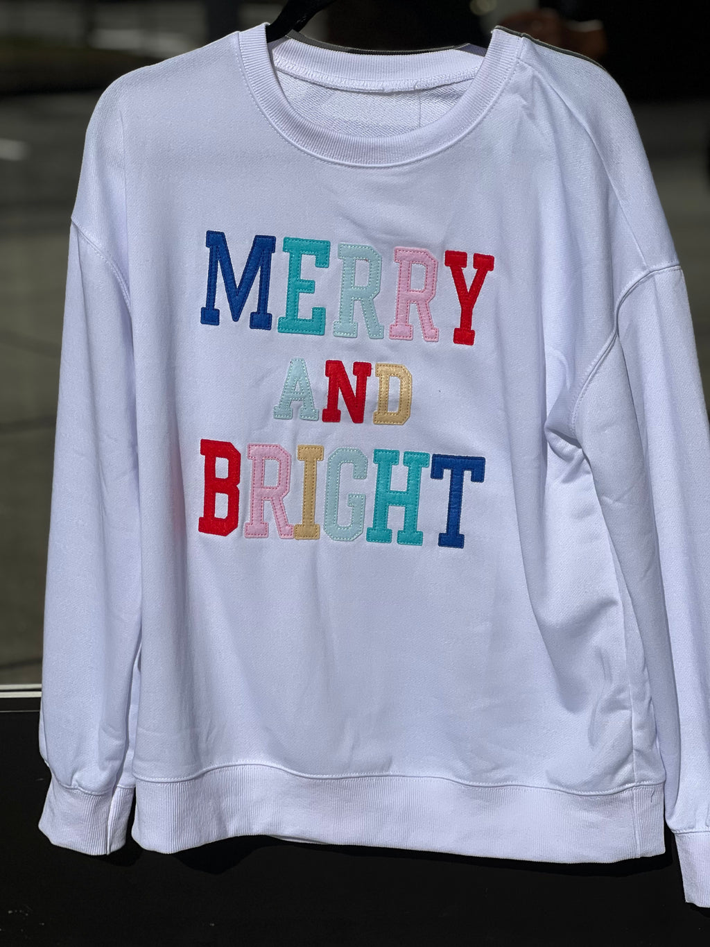 Merry & Bright Multi Color lettering